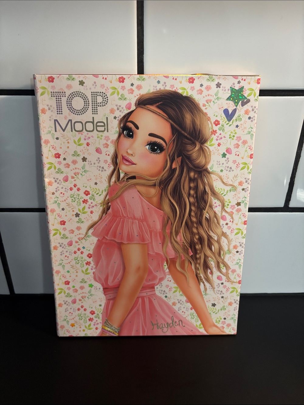 Depesche TOPModel Flower Berry Stationery Set